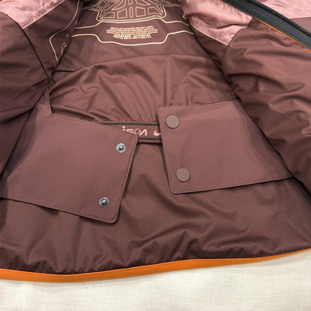 Men's Brown Jacket with Hood - Picture 12 of 14